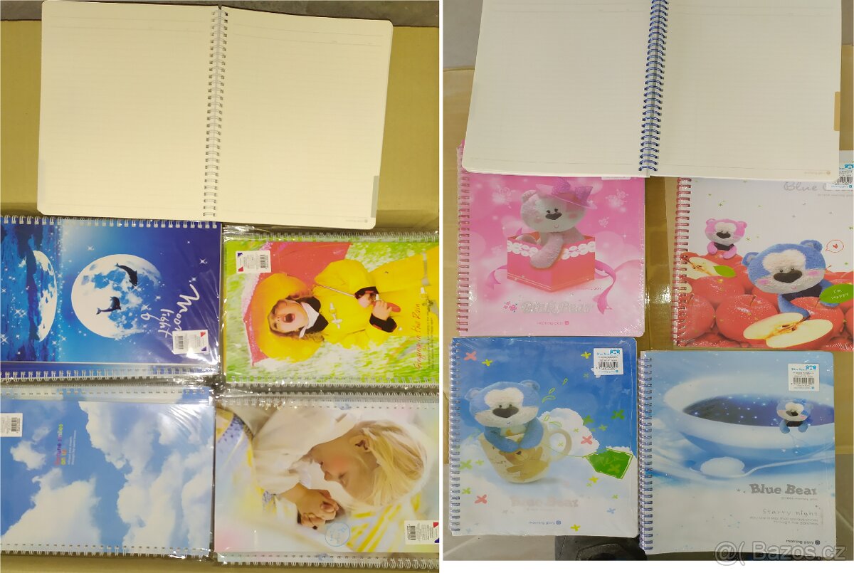 Krásné zápisníky, bloky, notesy, desky A4, A5 - 3