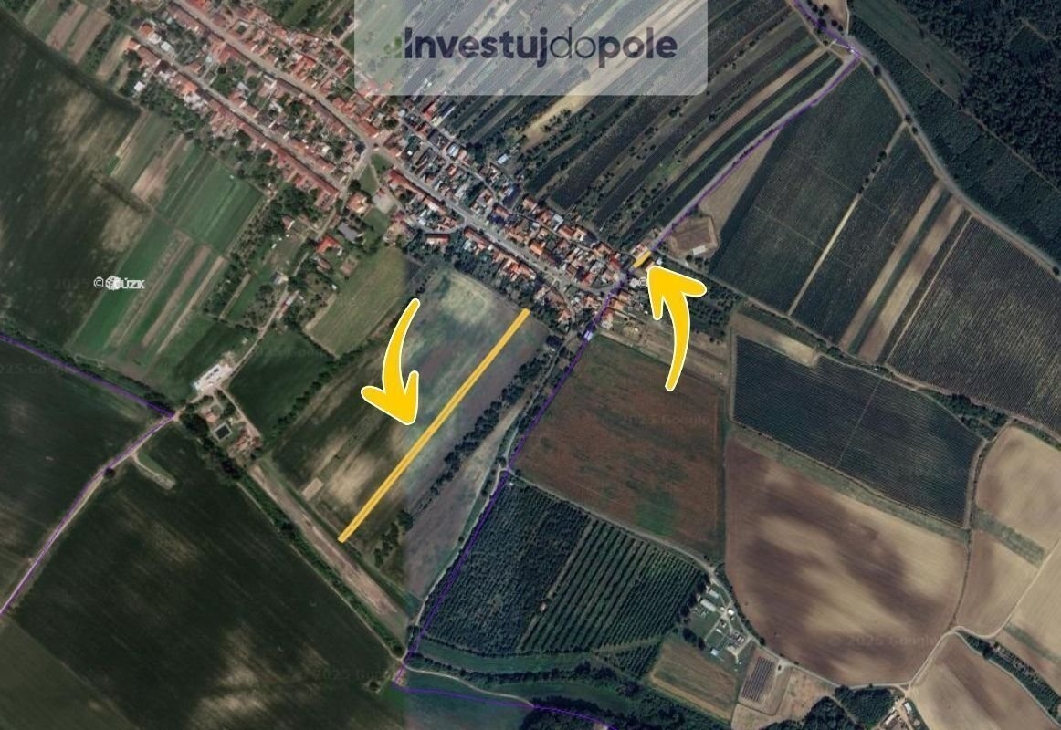 Prodej pole 2 658 m², Starý Poddvorov, ev.č. 2025-07-24-1 - 3