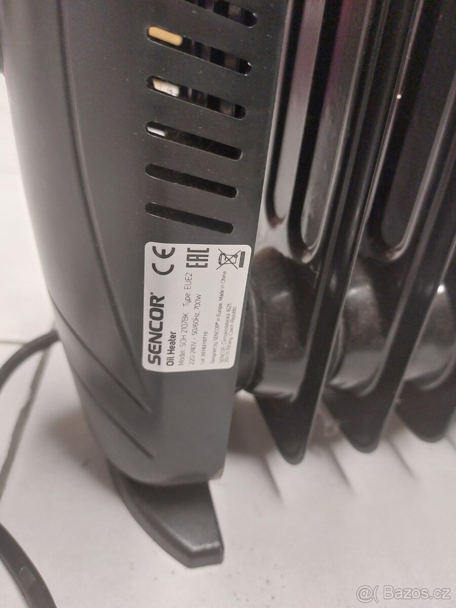 Olejový radiátor Sencor - 3