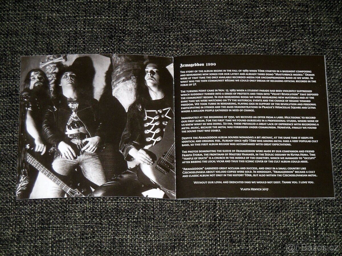 Prodám CD set: 3x CD Törr / NOVÉ dva USA pressy + RARE press - 3