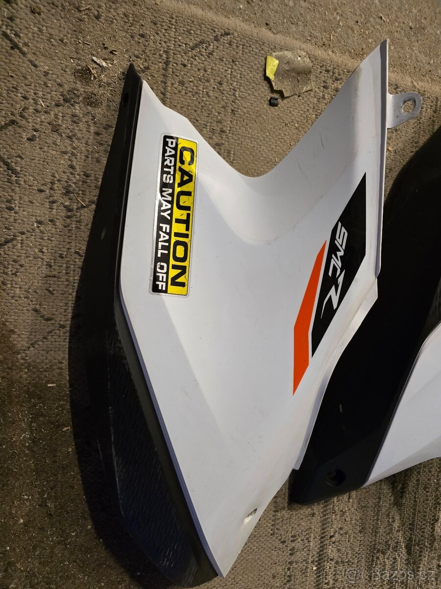Boční plasty ktm 690 smcr enduro - 3