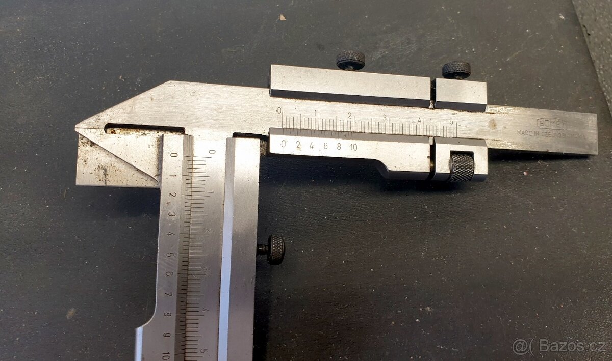 Posuvné měřidlo na měření zubů ozubených kol - 3