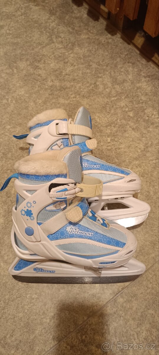 Lední dívčí brusle nastavitelné - 3