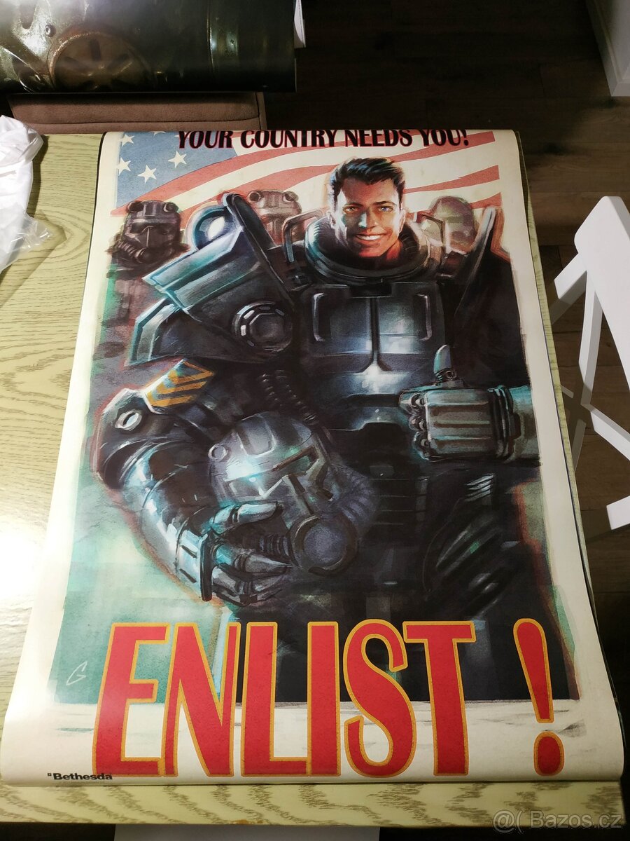 Fallout - plakáty, klíčenky, pohlednice - 3