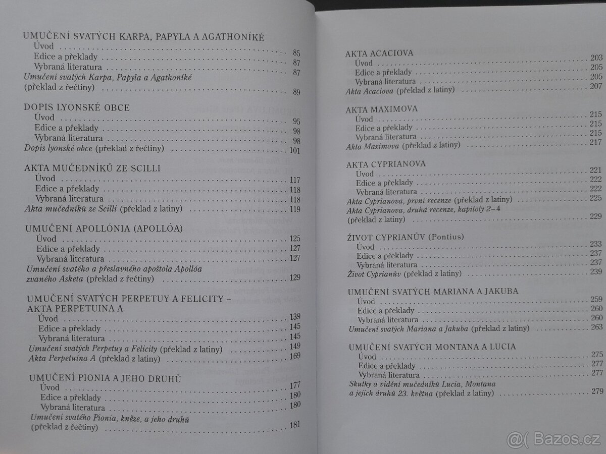 Příběhy raně křesťanských mučedníků - 3