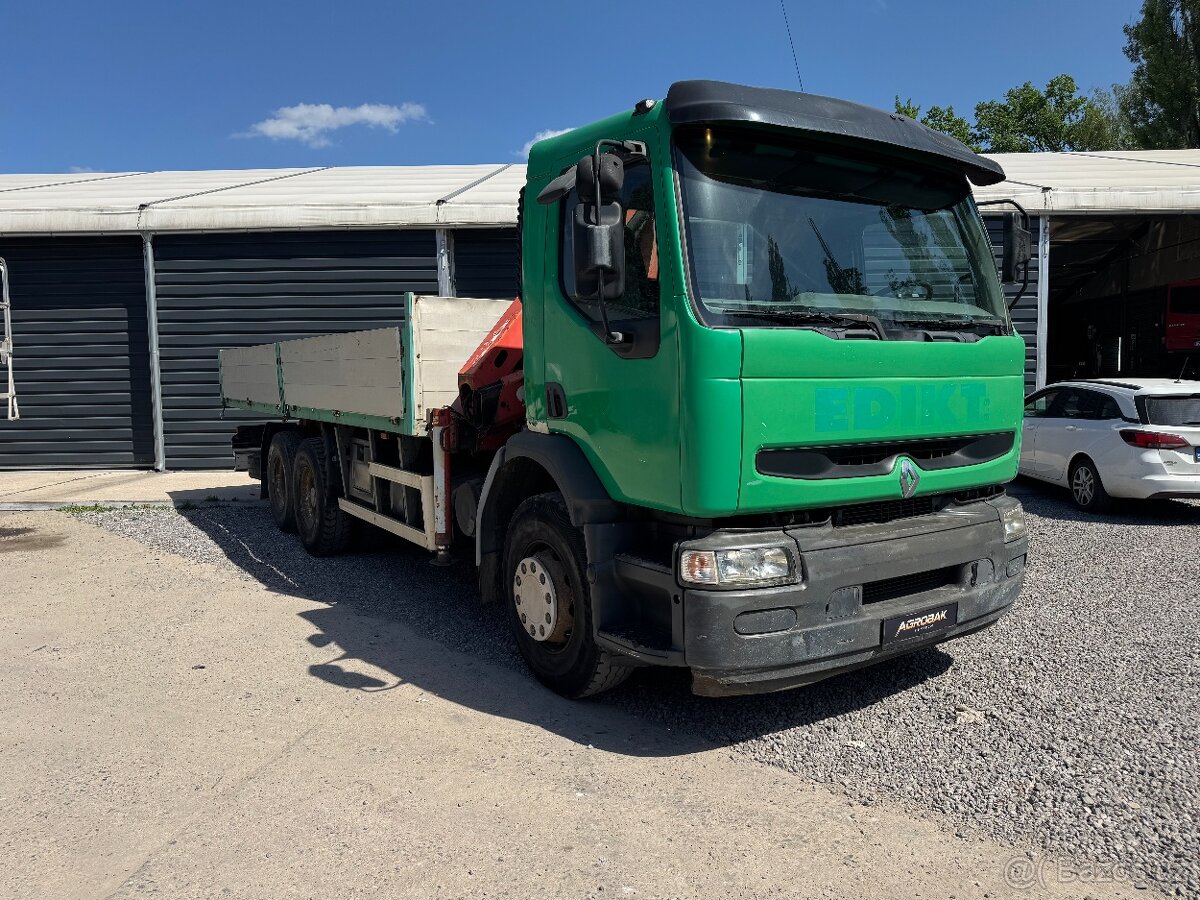 Renault Premium, PREMIUM 320 6X2 + HR PALFINGER - 3