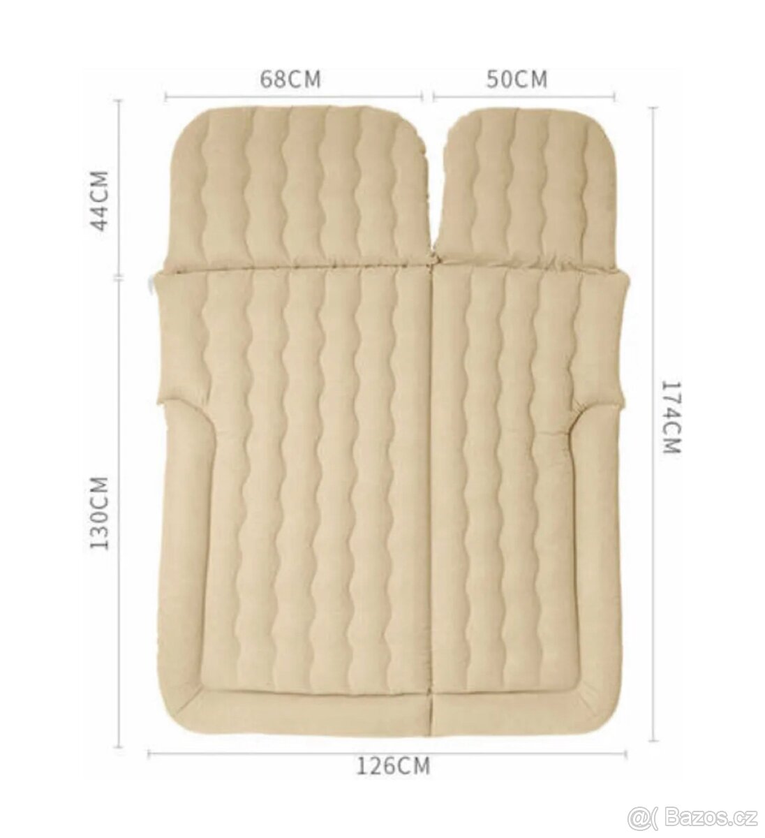 Nafukovací vzduchová matrace se vzduchovou pumpou - 3