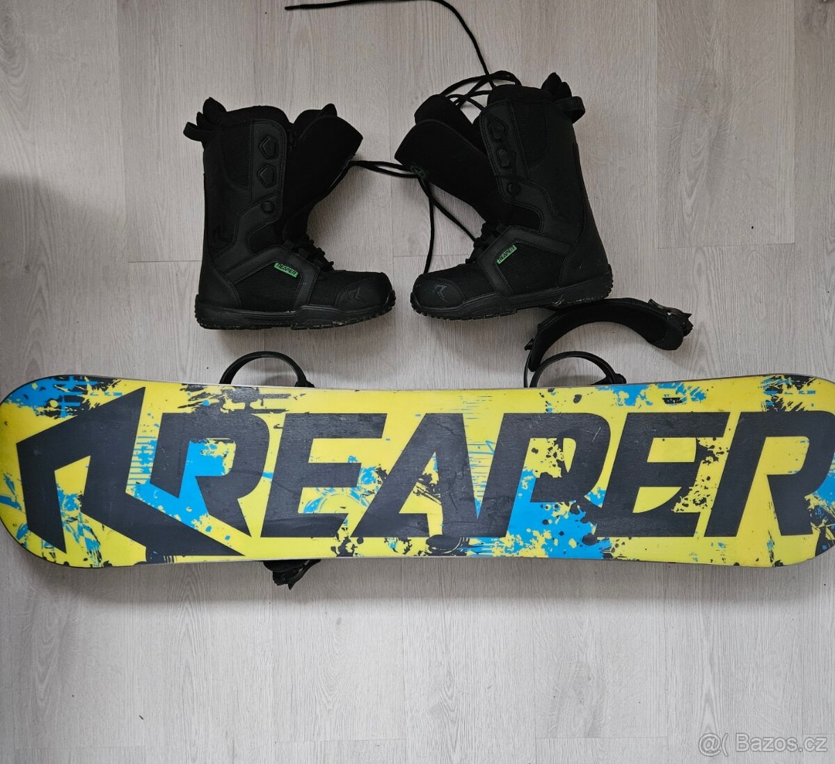 Snowboard s vázáním, snowboardové boty Reaper - 3