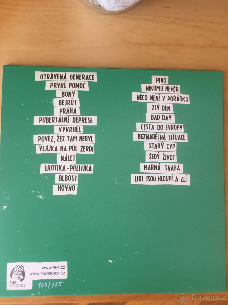 LP Radegast - Otrávená generace (PHR - Limit. Edition Green) - 3