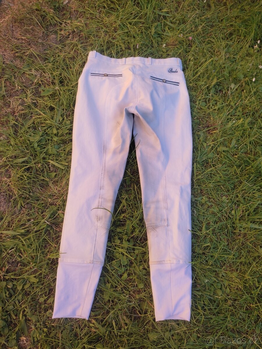 Bílé rajtky SPOOKS celokožený sed - 3