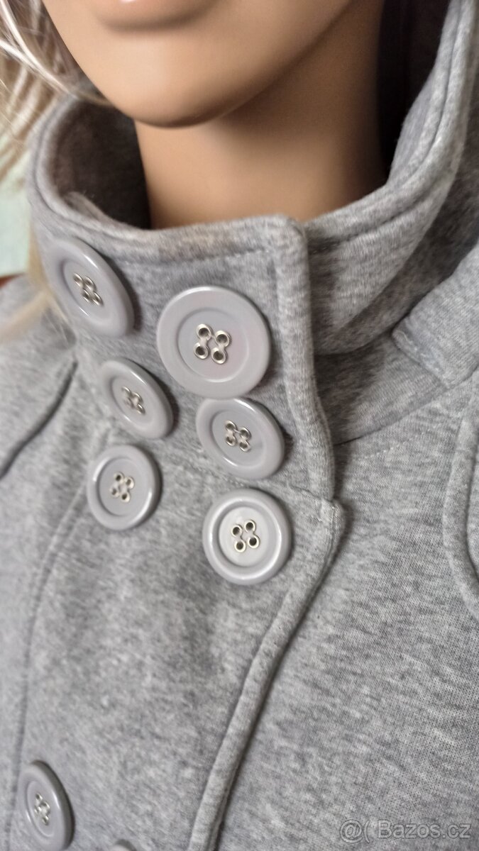 delší dámská mikina,,, velikost L- - 3