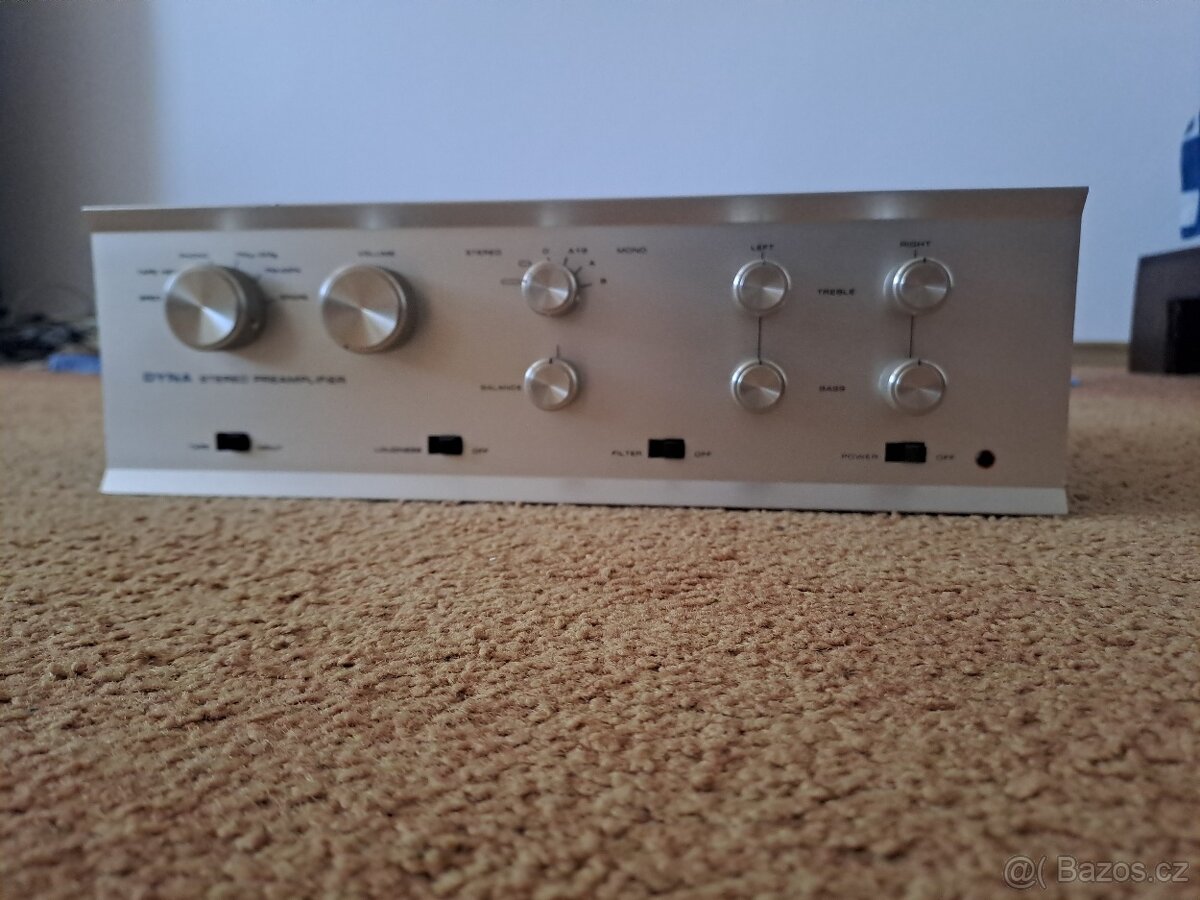 Lampový předzesilovač Dynaco PAS 3x - 3