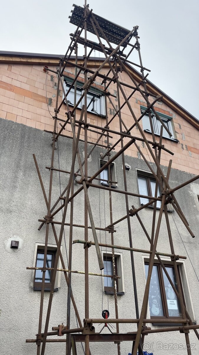 stavení vrátek výtah - 3