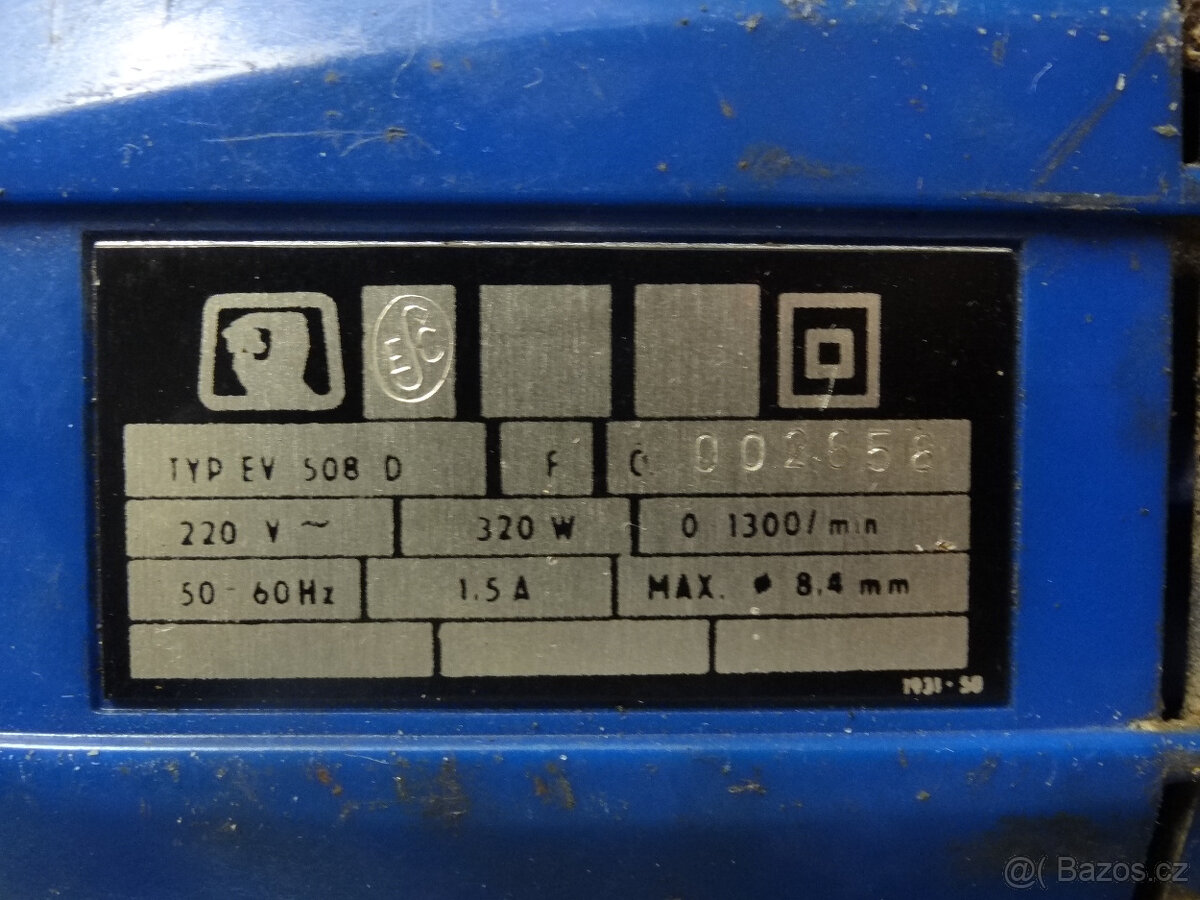 NAREX EV 508 D plně funkční Dílenská vrtačka zn. Narex Elekt - 3