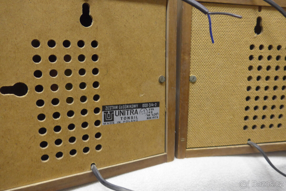 Mini ReproSoustava TONSIL UNITRA 1976 Poland - 3