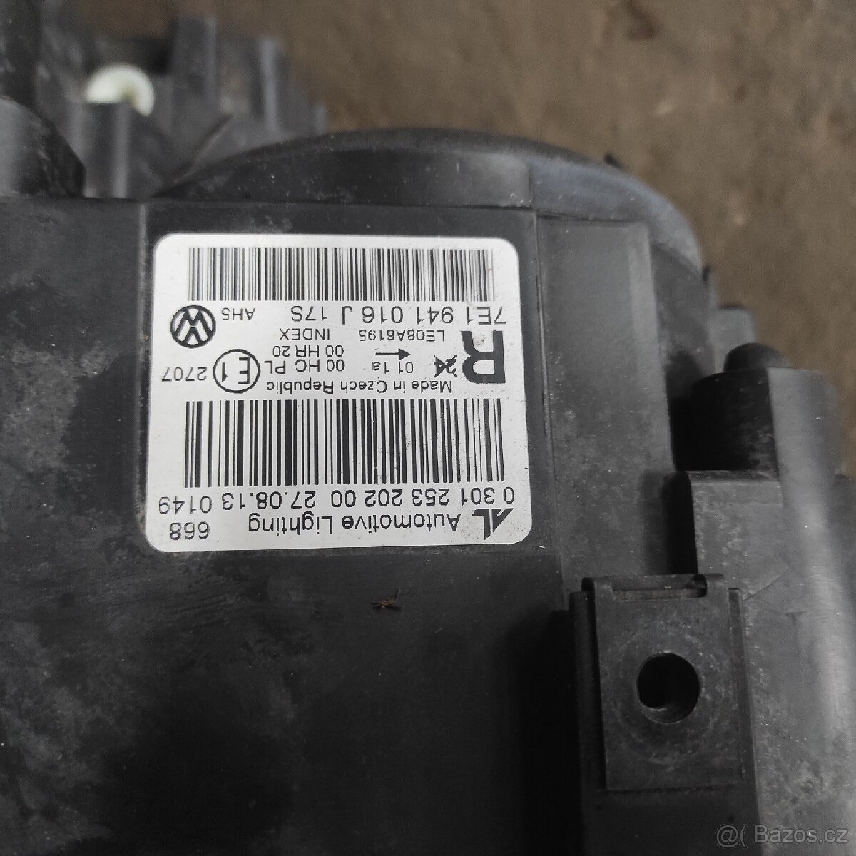 Světlo právě VW T5 facelift 7E1941016j - 3