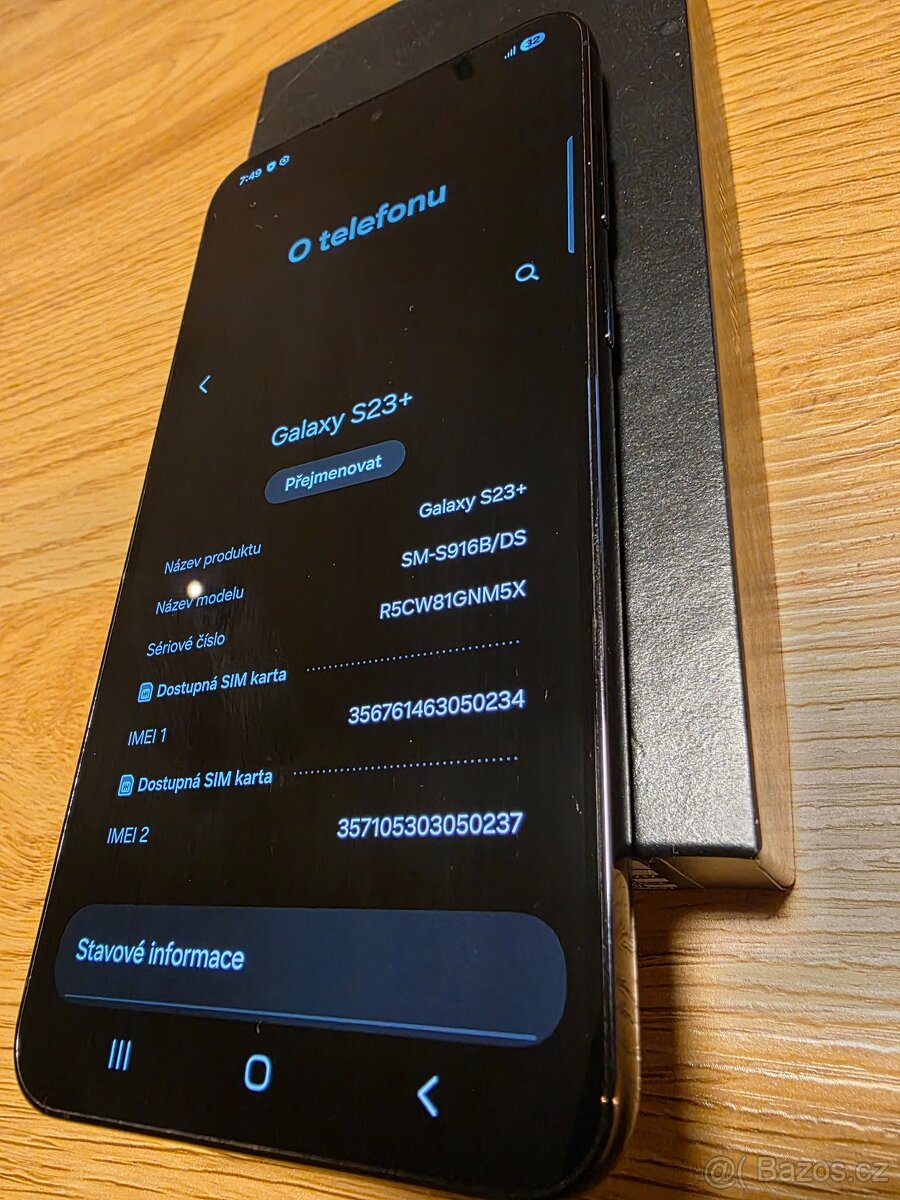 Samsung S23+ kategorie A 512GB - 3