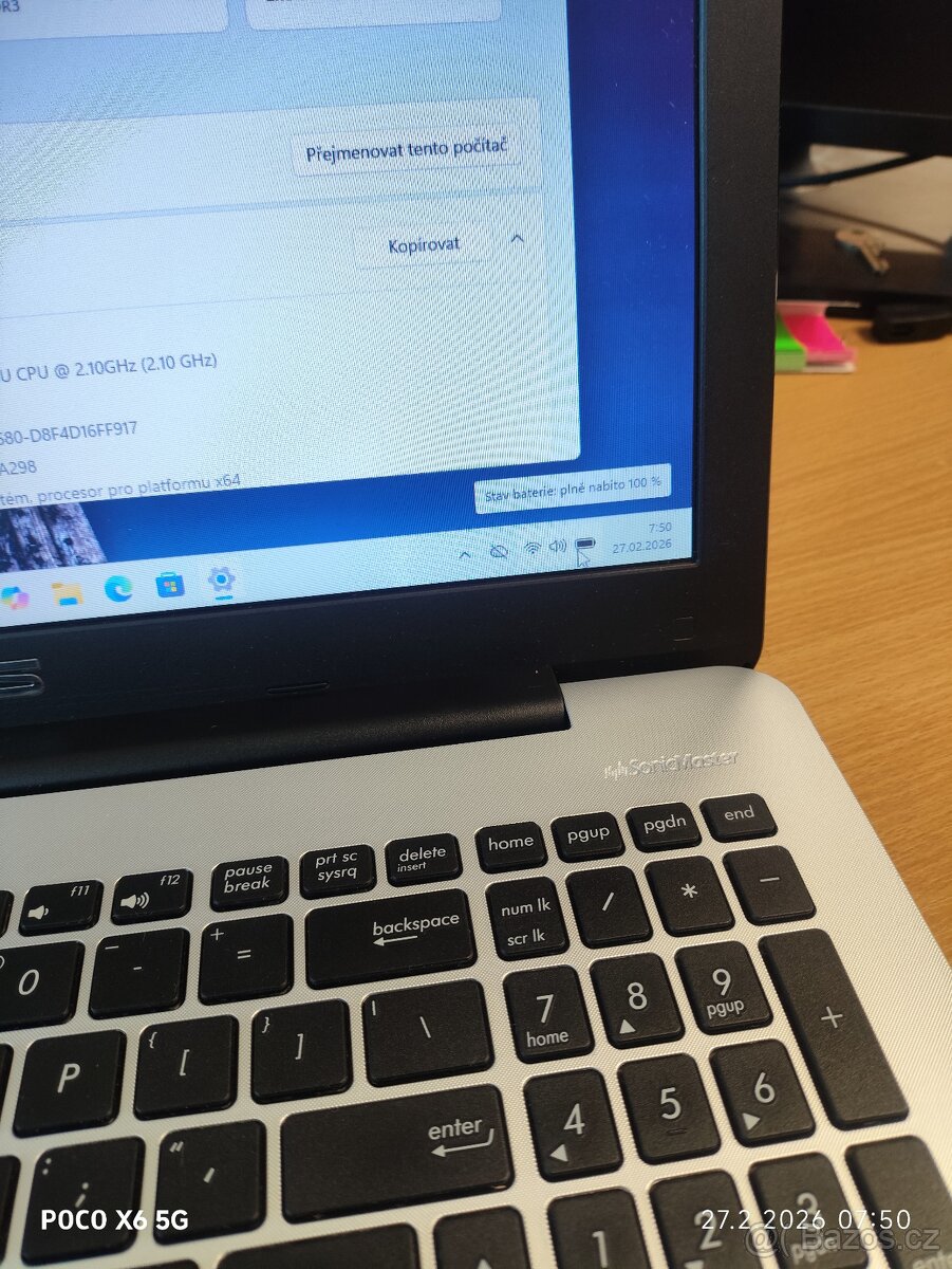 Herní notebook Asus - 3