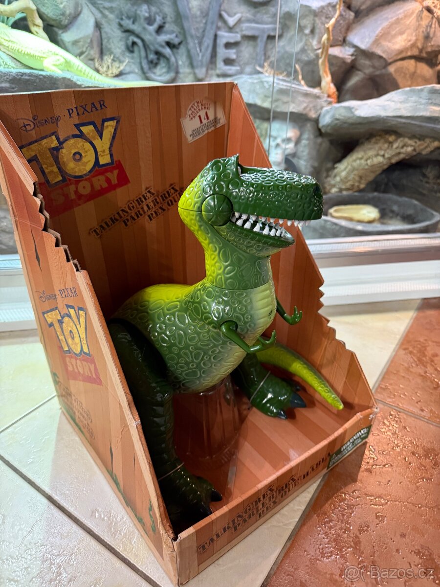 Interaktivní akční figurka Rex Toy Story příběh hraček - 3