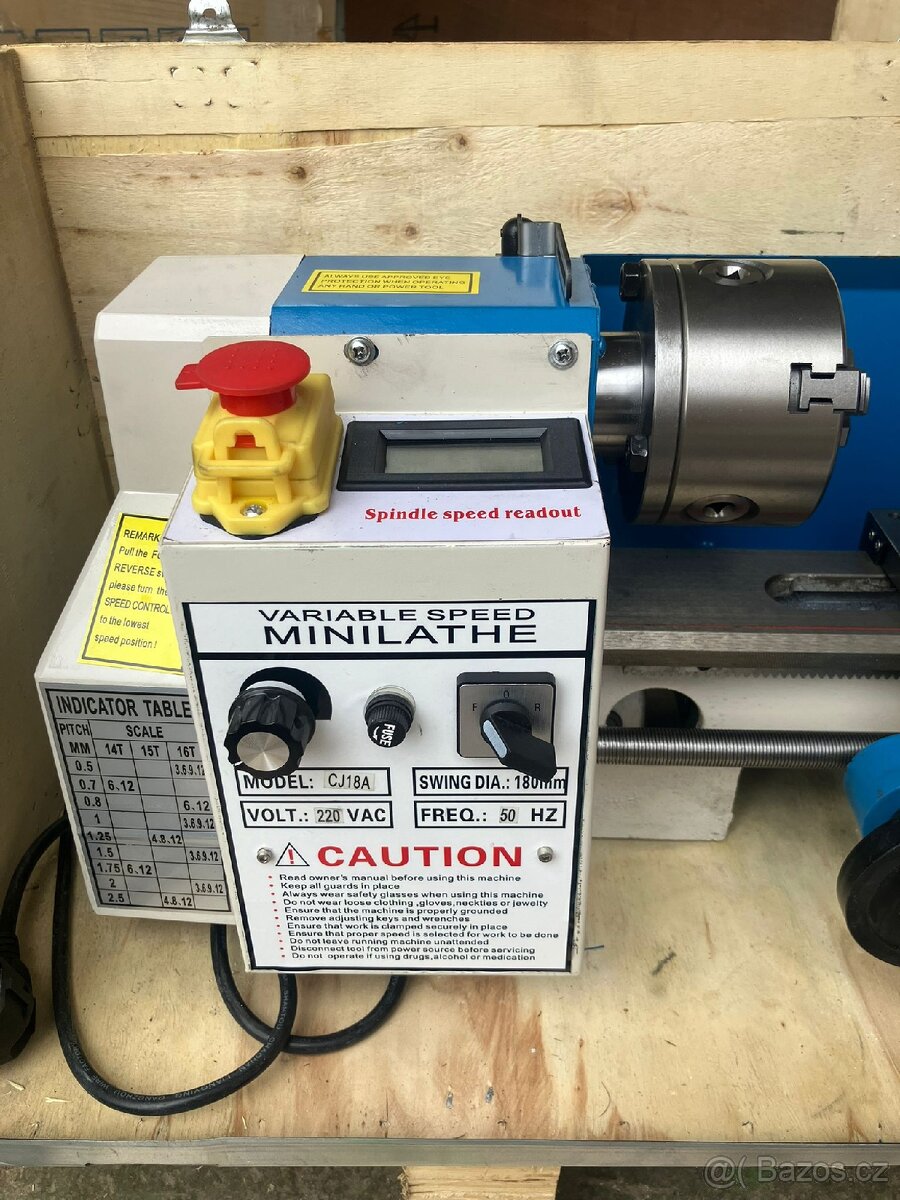 Soustruh na kov 350mm - 3