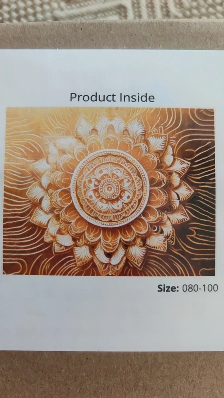 Obraz Zlatá Mandala 80x100cm - 3