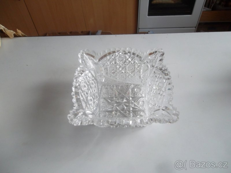 broušene sklo Skleněné číše - 3