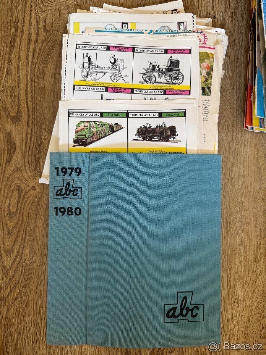 ABC časopisy papírové vystřihovánky - 3
