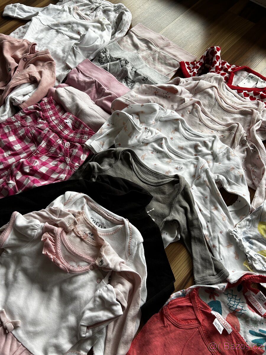 dětské body a overaly vel 56 a 62 - 3