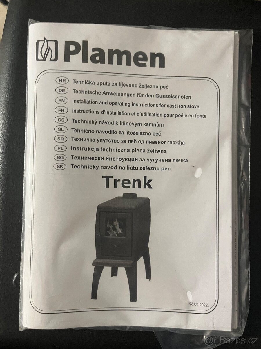 Krbová kamna TRENK - NOVÁ - 3