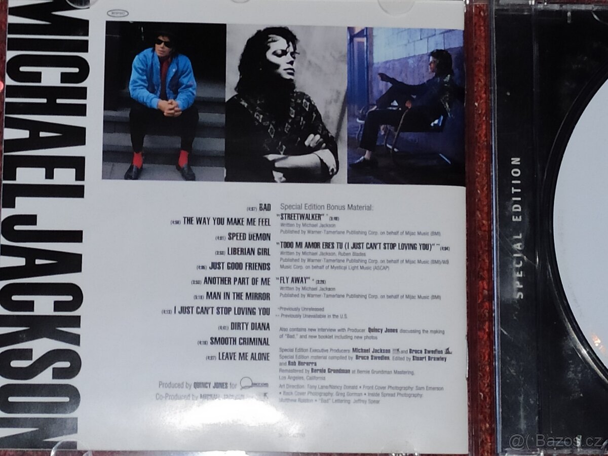 CD Michael Jackson Bad - 3