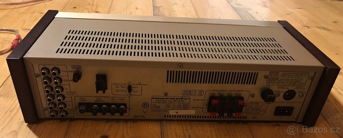 KVALITNÍ RECEIVER MARANTZ SR430 (1983) PĚKNÝ STAV - 3