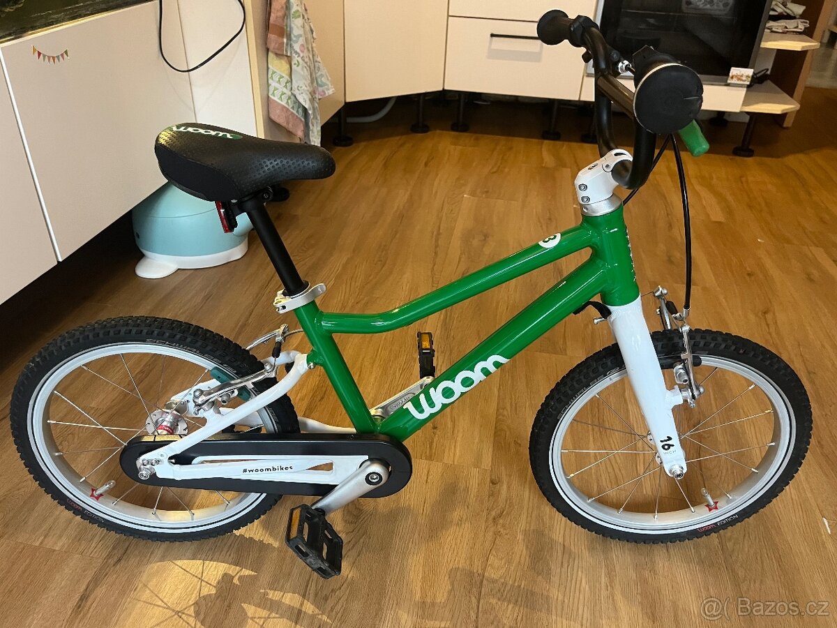 Dětské kolo Woom 3, 16" zelené - 3