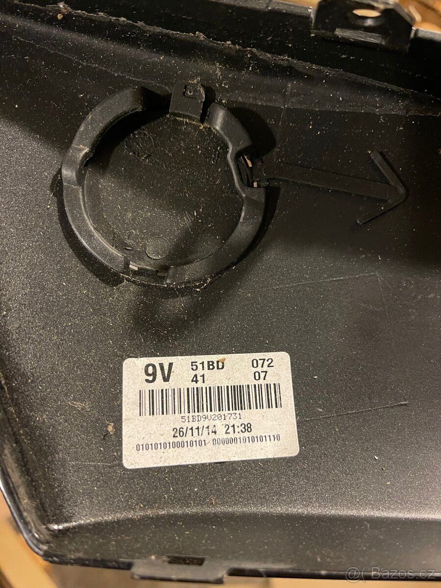 Citroen C3 lišta nárazníku - 3