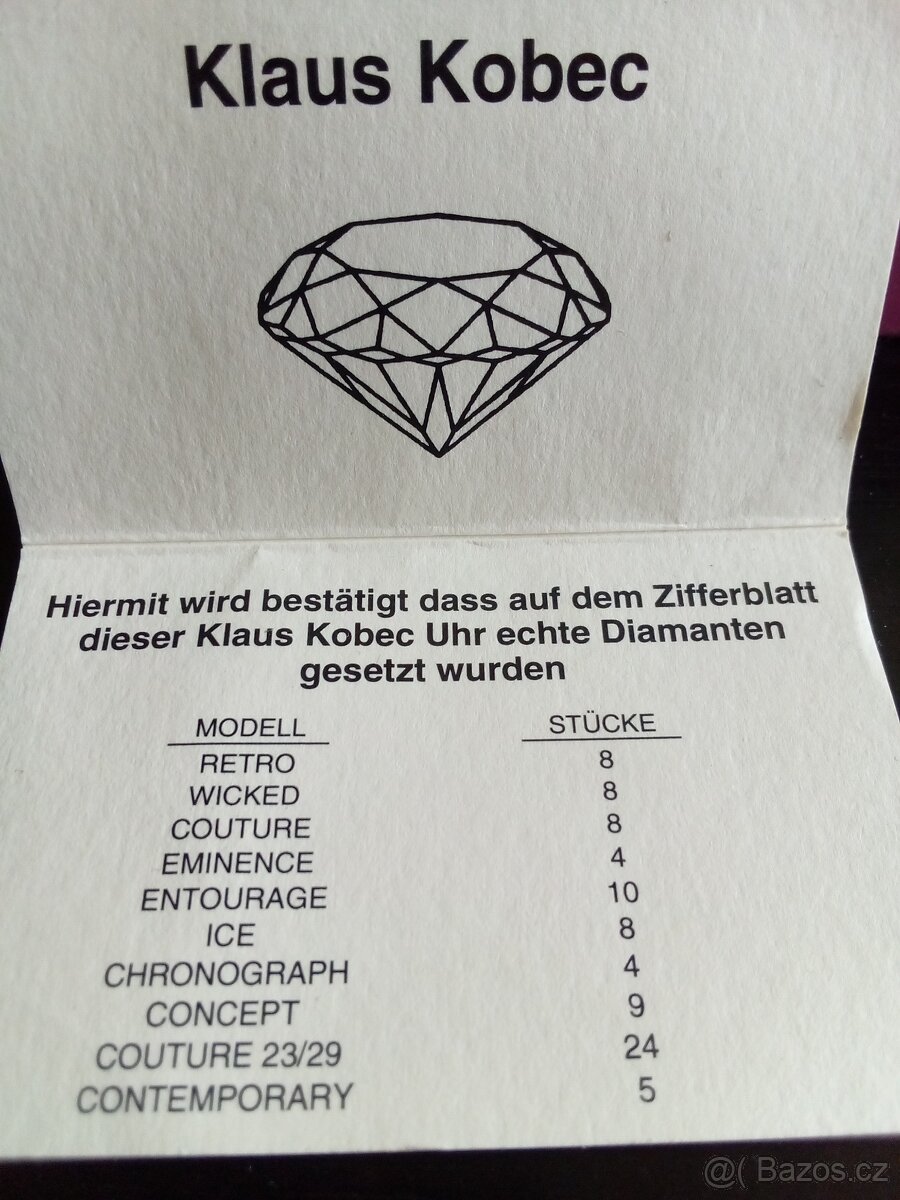 Dámské hodinky s diamanty - 3