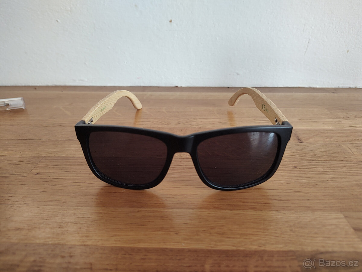 Sluneční brýle PRIMETTA, dřevěné nožičky, UNISEX - 3