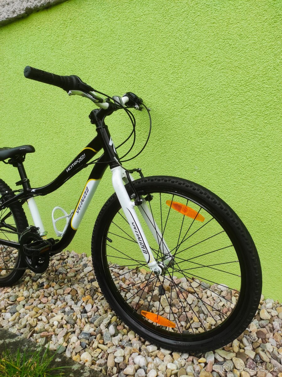 Značkové dětské kolo SPECIALIZED 24" (černá/bílá) - 3