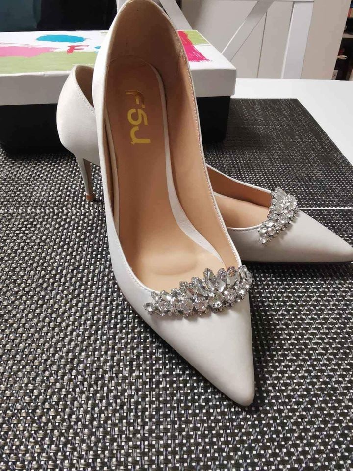 Svatební boty FSJ - svatební obuv - obuv na svatbu - 3