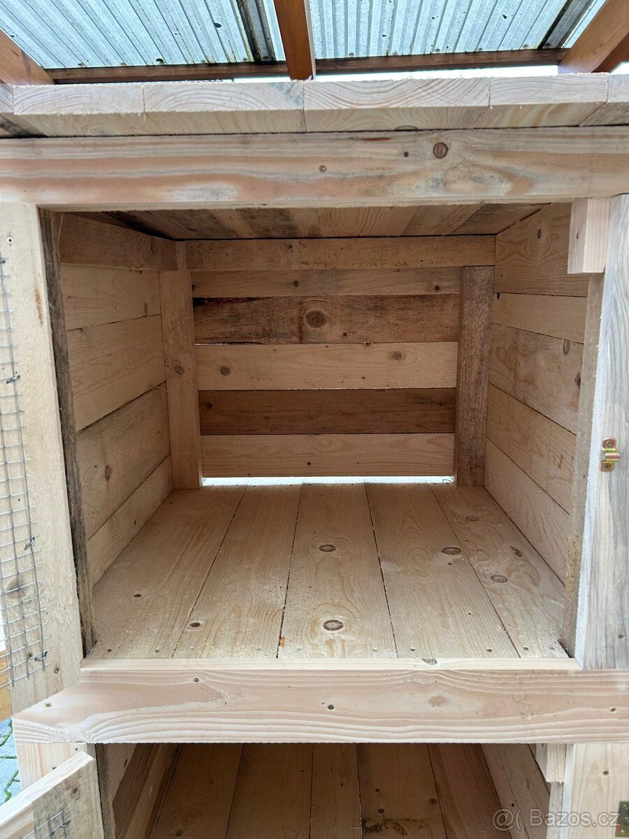 Králíkárna čtyři kotce - 3