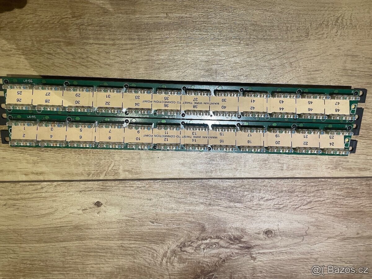 Panduit Data Patch Category 5e 48-Port Patch Panel T568B - 3