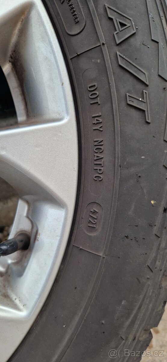 Alu kola Hyundai Tucsos celoroky - 3