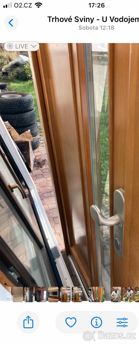 Vchodové dveře masiv/drevené - 3