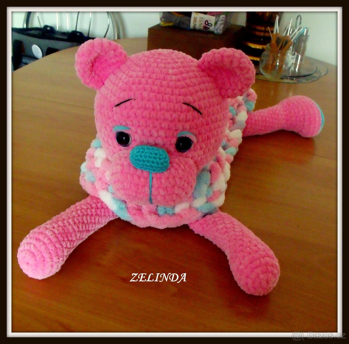 PYŽAMOŽROUT MEDVÍDEK RŮŽOVÝ - 3