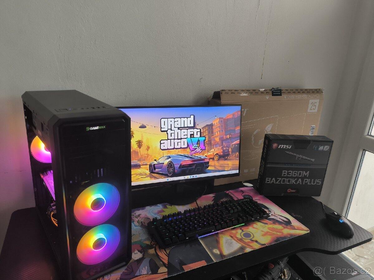 KOMPLET HERNÍ PC SESTAVA I5 8400 GTX 1070 8GB WIN 11 - 3