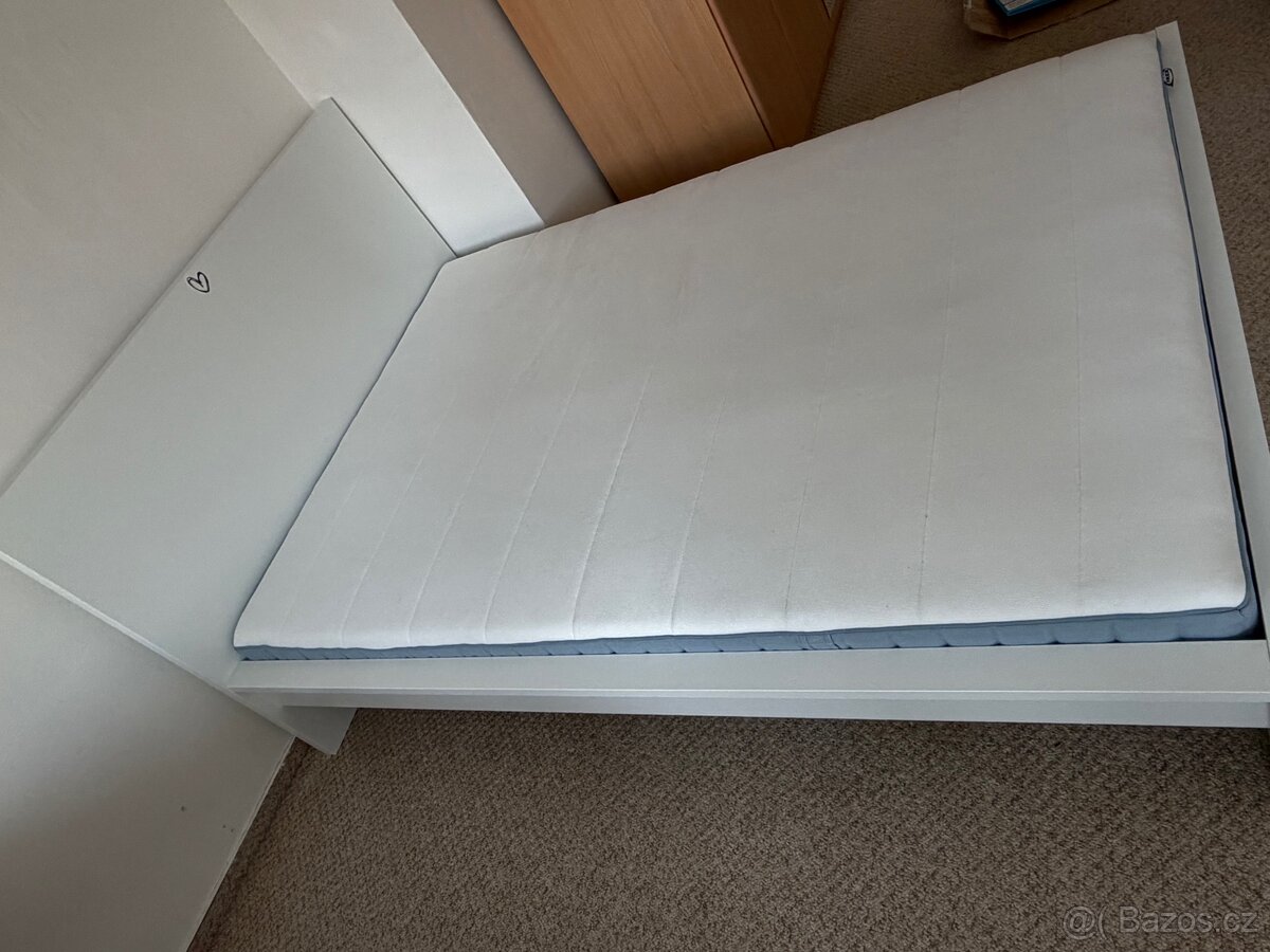 Postel MALM + matrace - 3