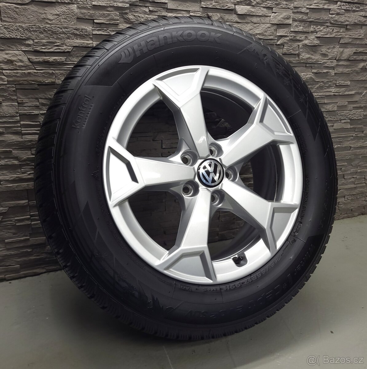 17"Originál Audi Q3 Kodiaq Tiguan 5x112 zimní pneu 7mm - 3