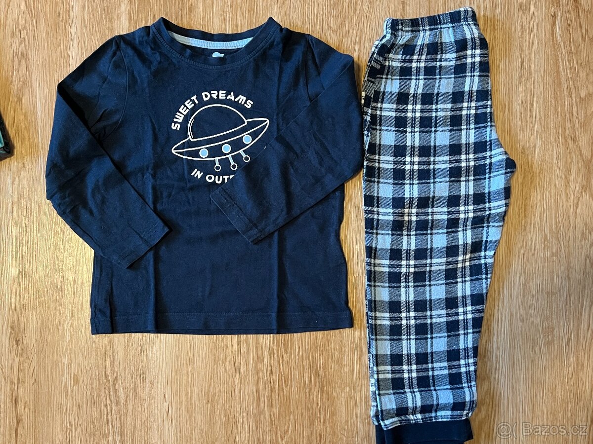 Chlapecký set -13+11ks - trika,roláky,pyžama,svetr-lupilu - 3