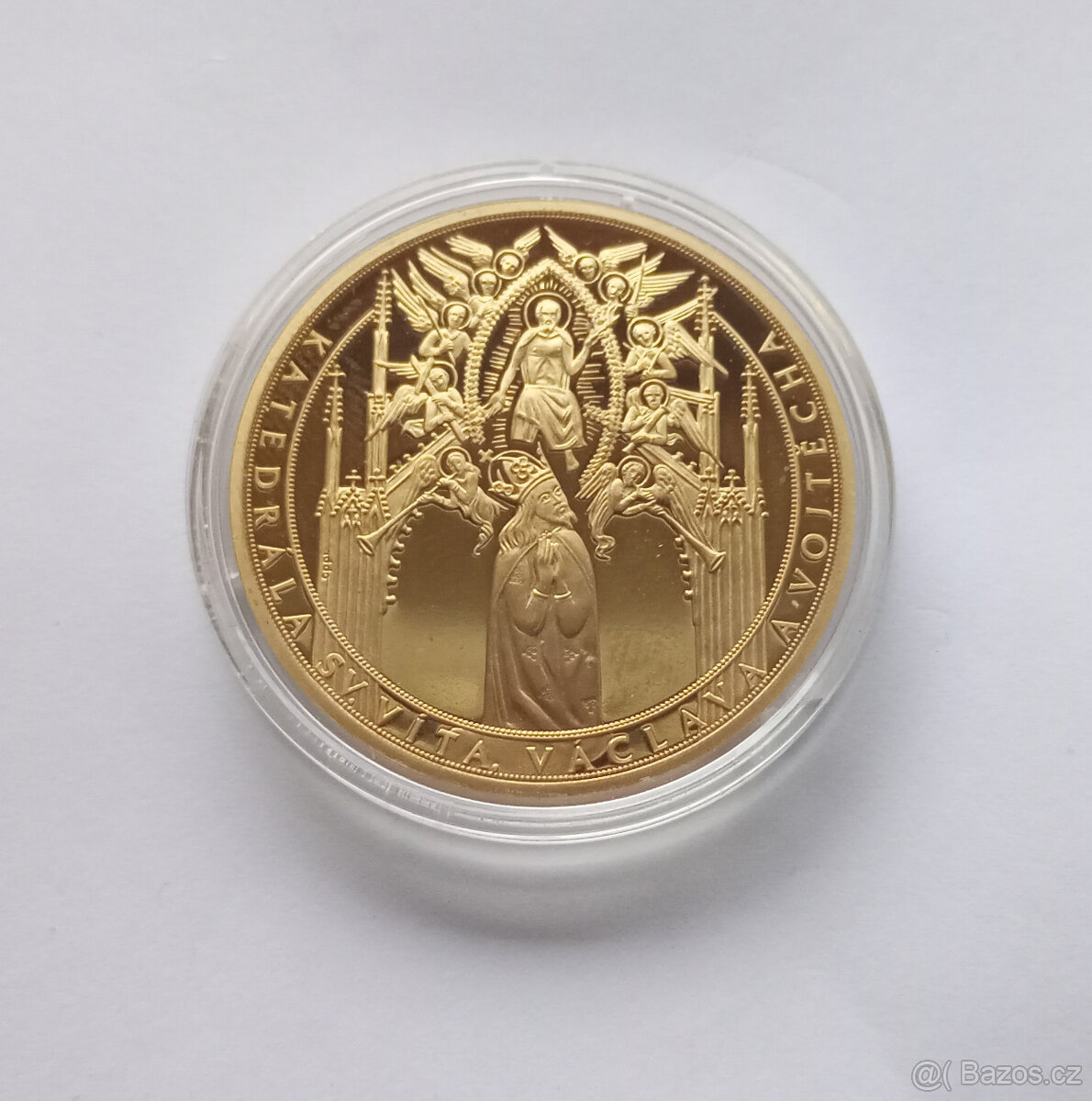 Pamětní medaile Katedrála sv. Víta | pozlaceno - 3