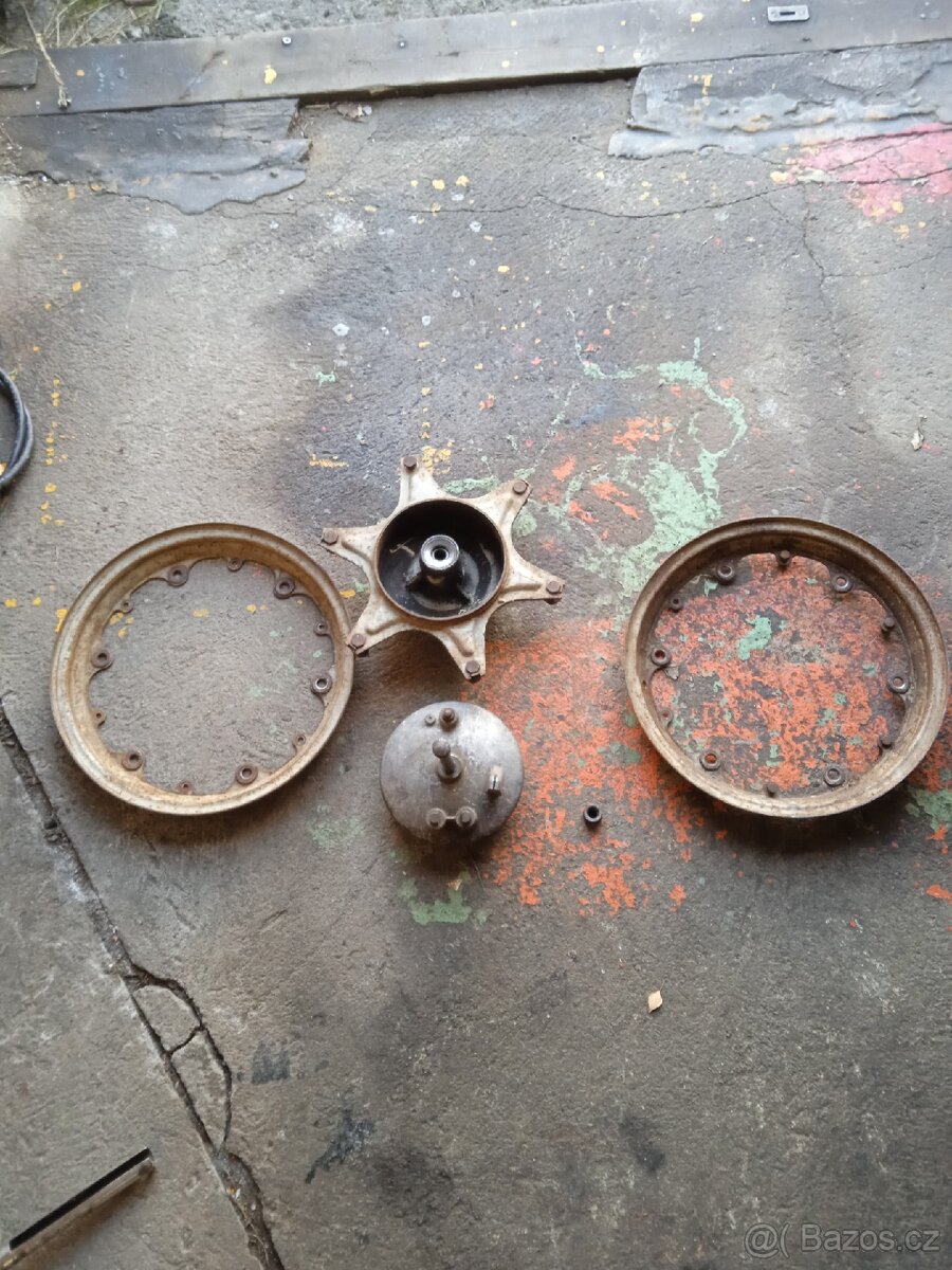 Kolo rikša, prase ČZ 175/ 501, 505 - 3