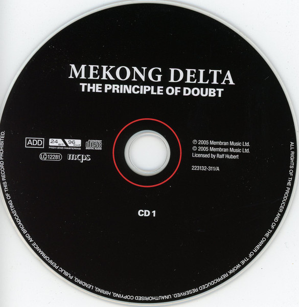 2cd Mekong Delta – The Principle Of Doubt 2005 digipack - 3