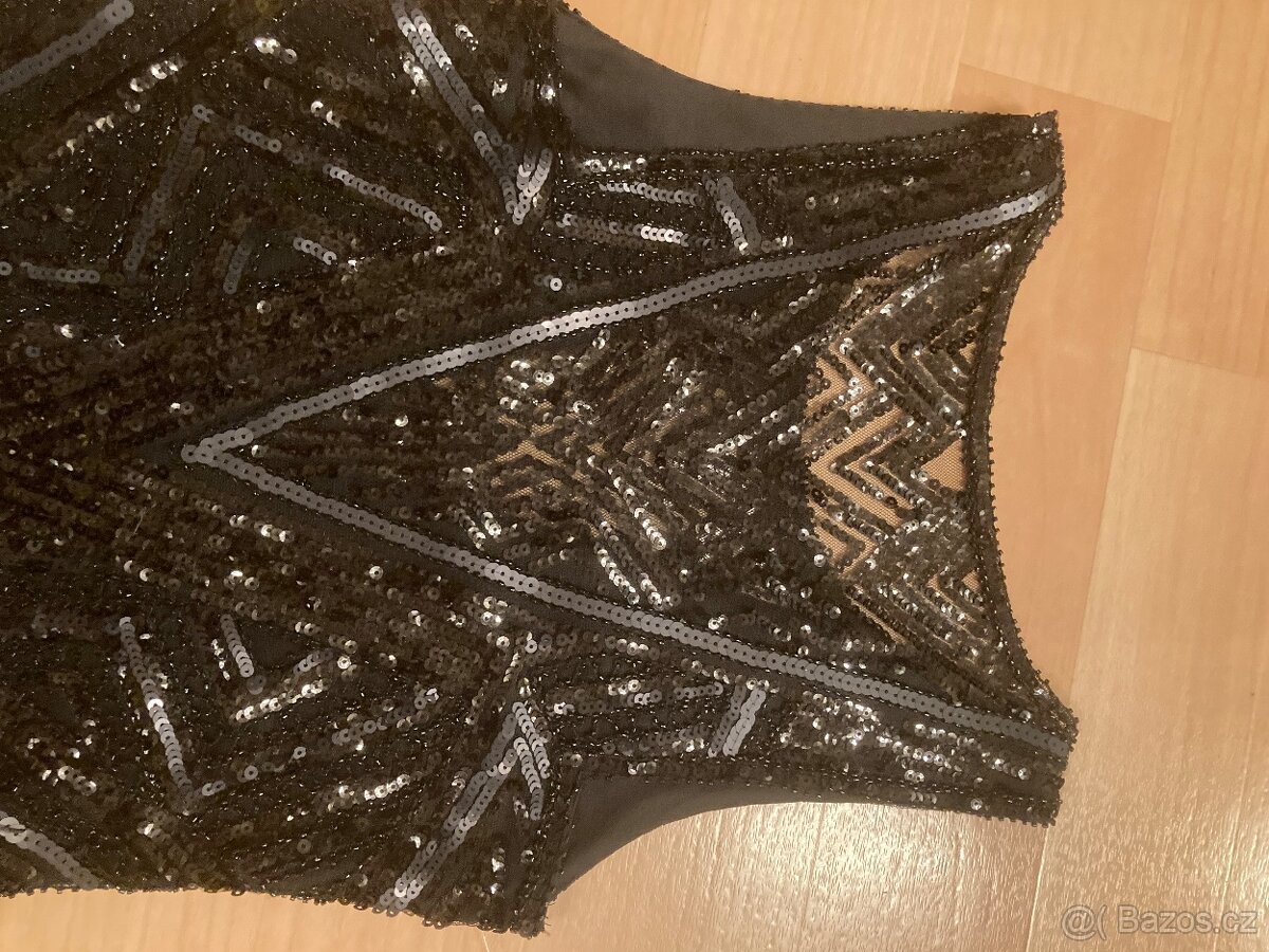 Šaty s flitry vel.S zn.Lily McBee - 3